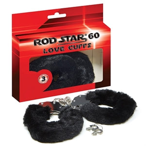 LOVE CUFFS BLACK PLUSH