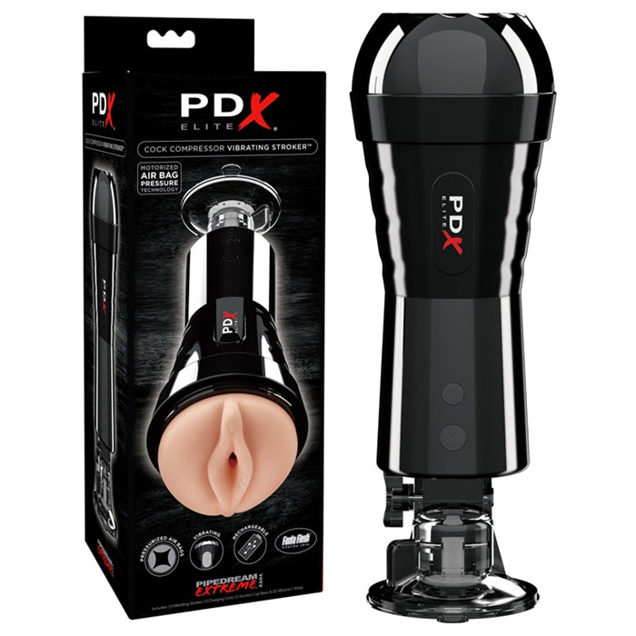 Cock Compressor Vibrating Stroker - Boutique Toi Et Moi