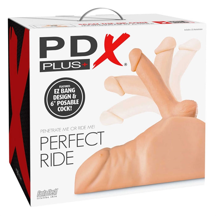 Plus Perfect Ride Mega Masturbator - Light