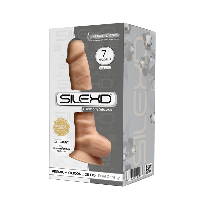 Model 1 7" Dildo Silex - Boutique Toi Et Moi