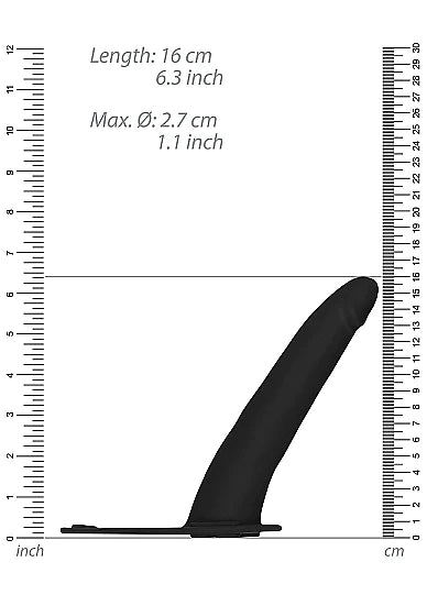 Vibrating Silicone Strap-On - Adjustable - Boutique Toi Et Moi