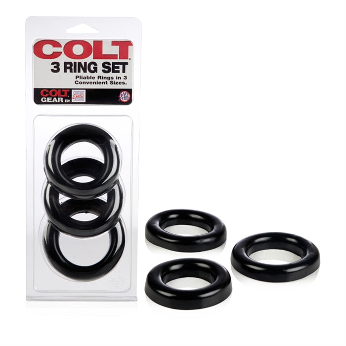 Colt 3 Ring Set - Boutique Toi Et Moi