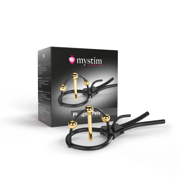 Mystim Plunging Pete - Corona Strap with Urethral Sound