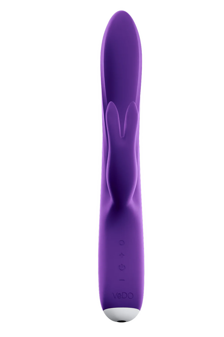 THUMPER BUNNY-RECHARGEABLE TRIPLE MOTOR TAPPING VIBRATOR- Pink - Vedo