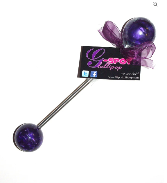 Double Pop S/M Pink - G-spot lollipop