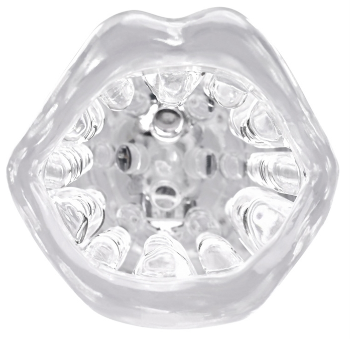Cyclone - Rechargeable Stroker - Black/Clear