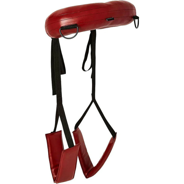 Saffron Thigh Sling – Red/Black - Boutique Toi Et Moi