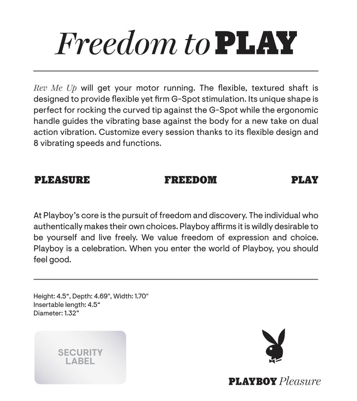 Rev Me Up - Opal playboy