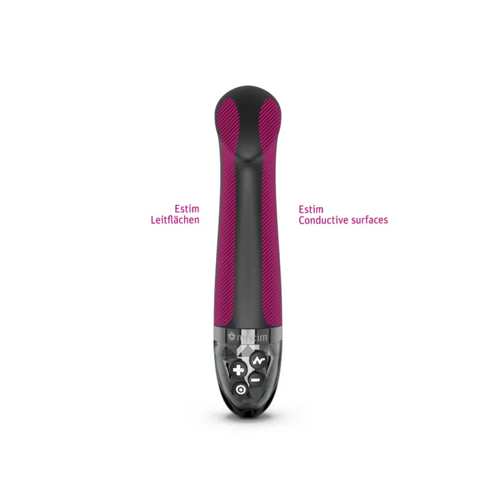 Mystim Right on Ron eStimVibrator, Black