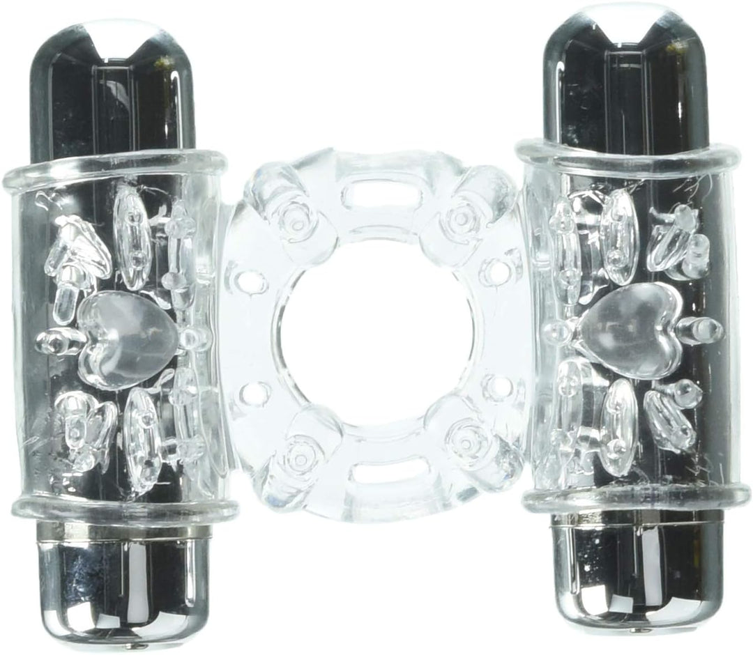 Nü Sensuelle Double Bullet Ring - Boutique Toi Et Moi