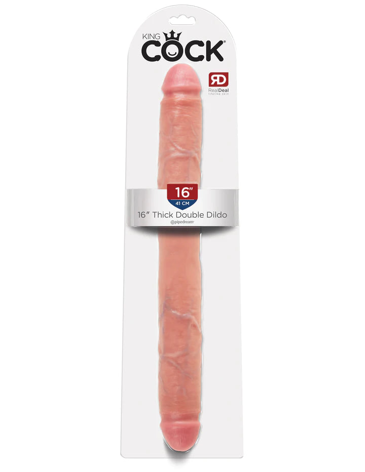 16" Thick Double Dildo - Boutique Toi Et Moi