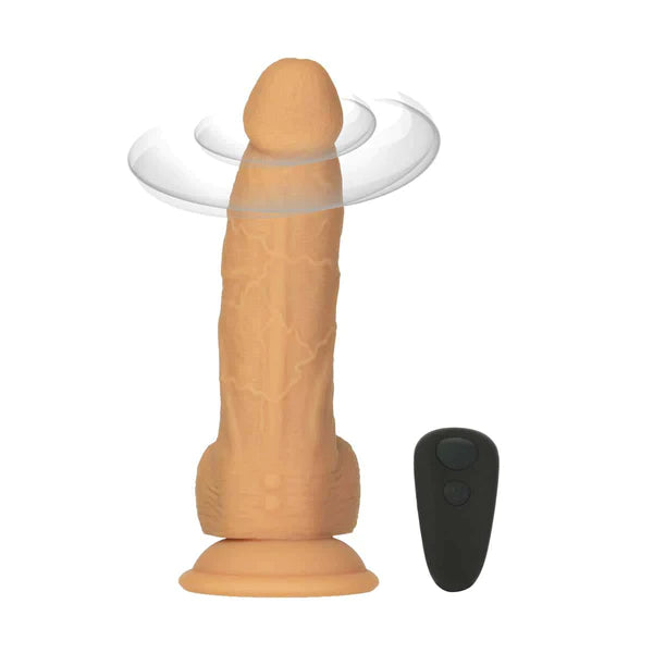 rotating dildo vibrating