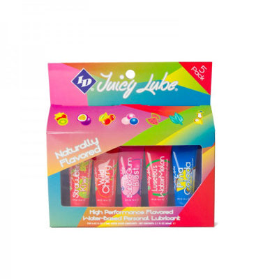 ID Juicy Lube - 5 Flavors Assortment - Boutique Toi Et Moi