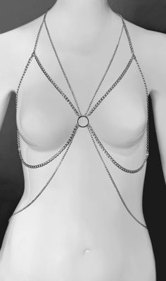 Body chain Extreme XL - Stainless Steel - Boutique Toi Et Moi