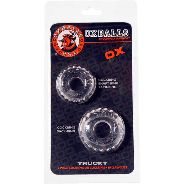 Truckt Cockring Set – Clear - Boutique Toi Et Moi