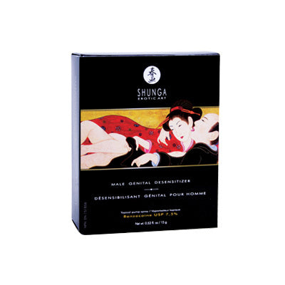 gel désensibilisant pour homme shunga