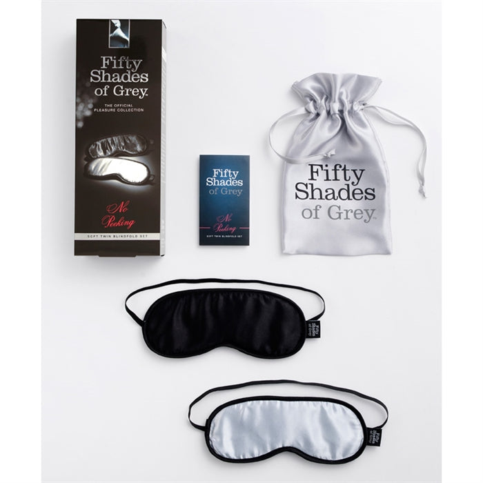 No Peeking Soft Twin Blindfold Set - Boutique Toi Et Moi
