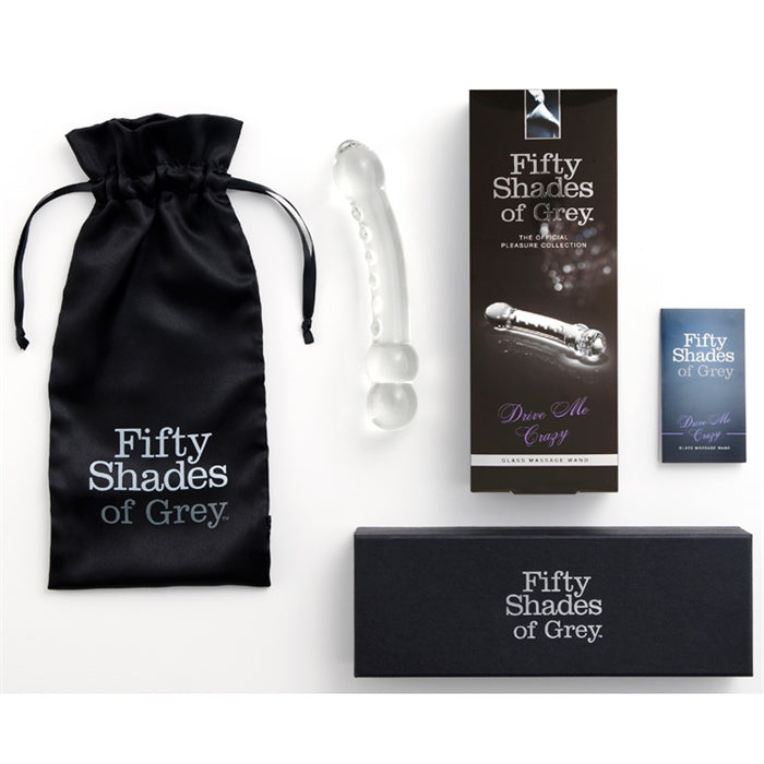 Drive Me Crazy Glass Massage Wand - Boutique Toi Et Moi