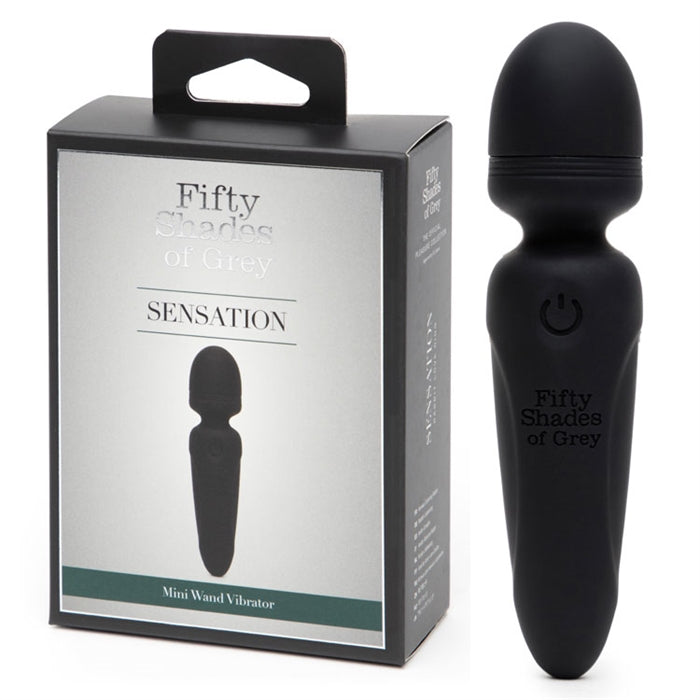 Sensation Rechargeable Mini Wand Vibrator - Boutique Toi Et Moi