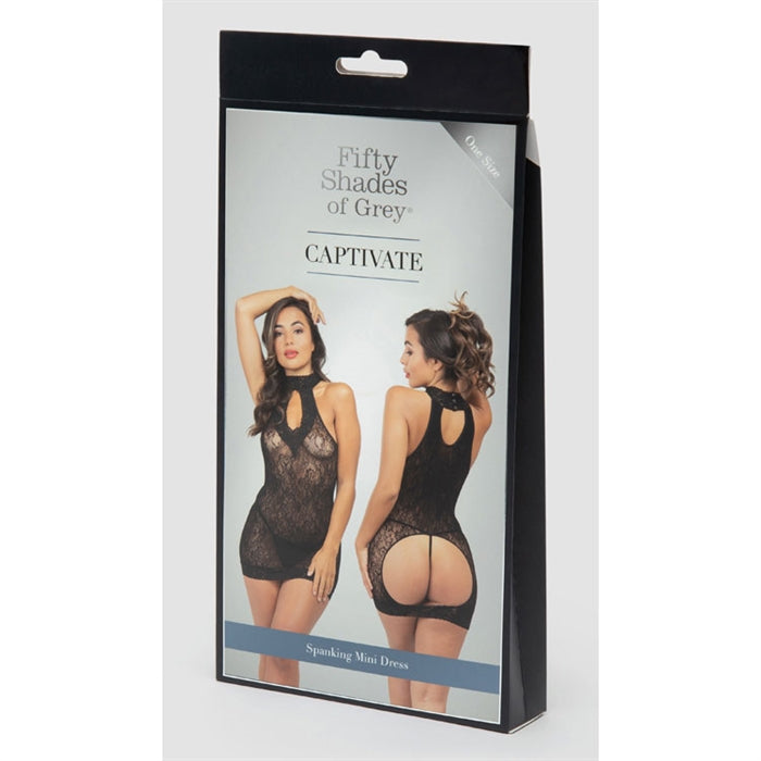 Captivate Spanking Mini Dress - Boutique Toi Et Moi