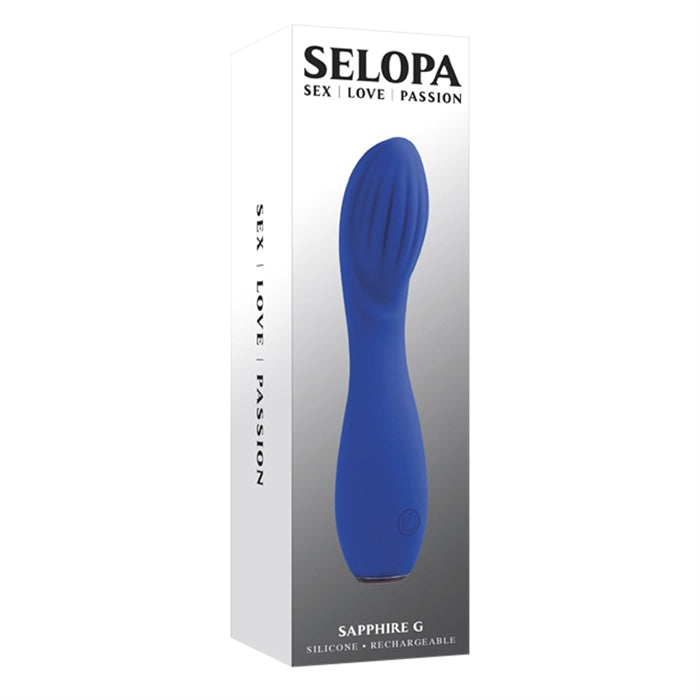 Sapphire G - Silicone Rechargeable - Blue