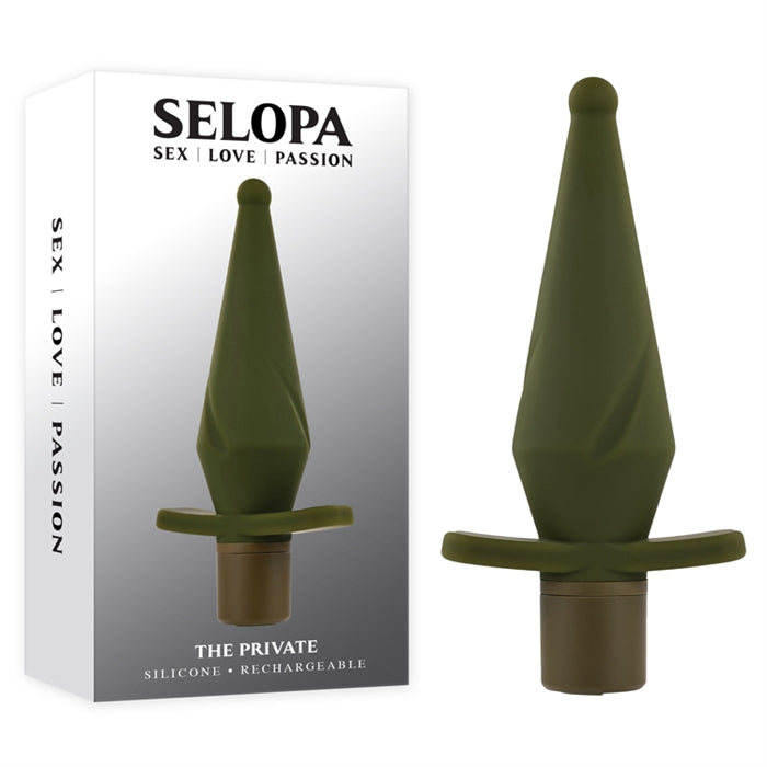 The Private - Silicone Rechargeable - Green