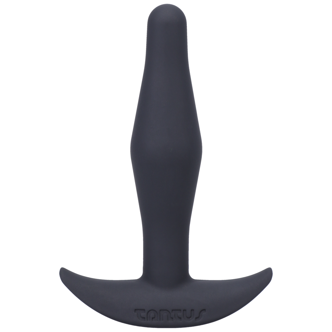 Tantus Silicone Little Flirt Butt Plug Black