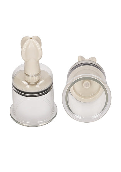 Nipple Suction Set Large - Transparent - Pumped - Shots