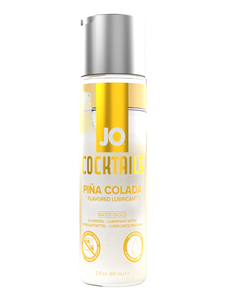 JO Cocktails - Pina Colada Flavored Lubricant - 2 floz 60 mL