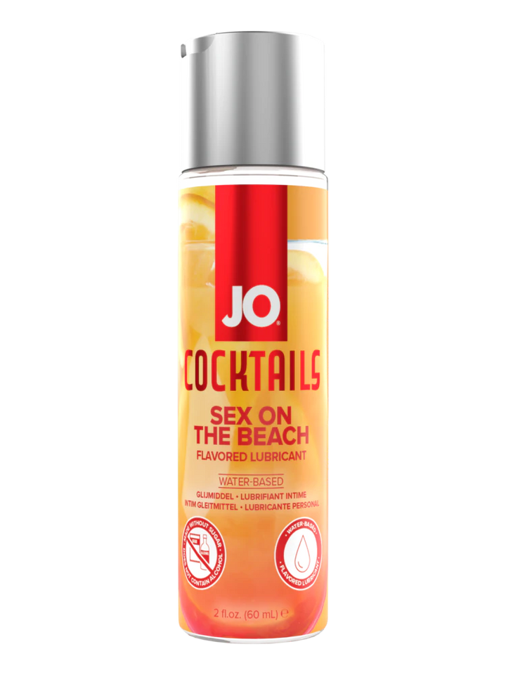 JO Cocktails - Sex on the Beach Flavored Lubricant - 2 floz 60 mL