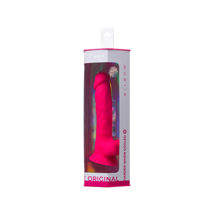 Silexd – Model 1- 7 ″ Realistic Dildo- Pink