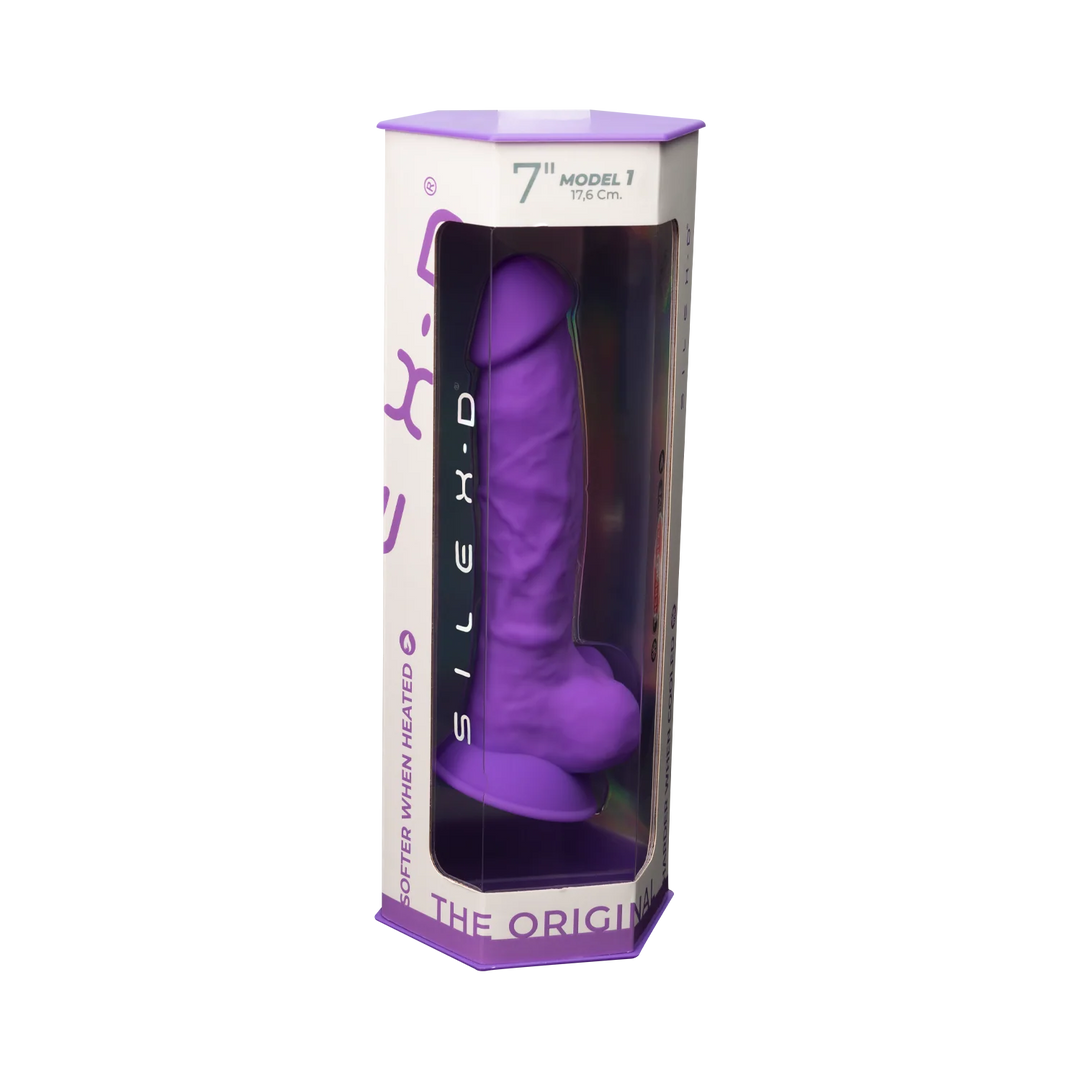 Silexd – Model 1- 7 ″ - Purple - Realistic Dildo