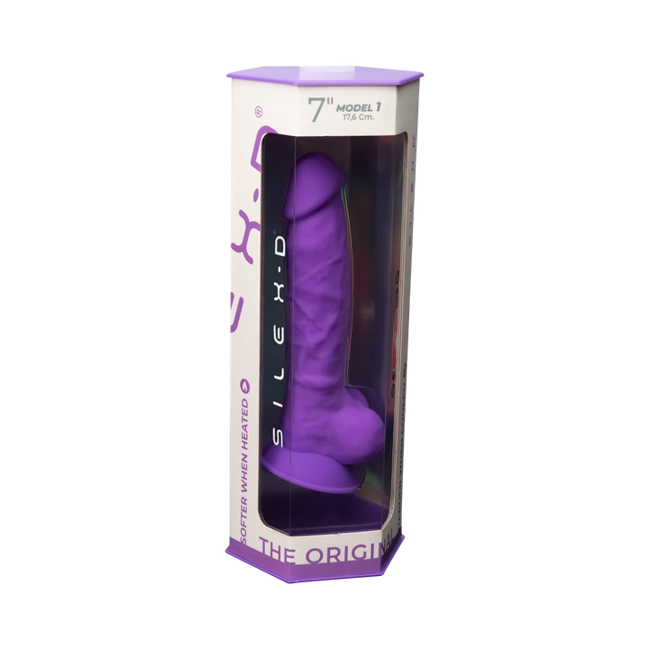 Silexd – Model 1- 7 ″ - Purple - Realistic Dildo