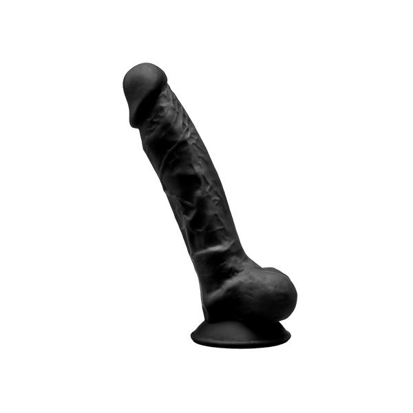 Silexd – Model 1- 7 ″ Realistic Dildo- Black