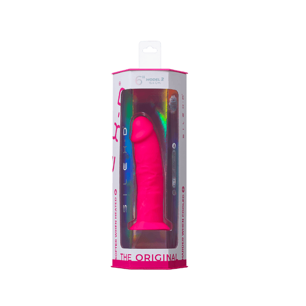 Silexd – Model 2- 6″ Realistic Dildo- Pink