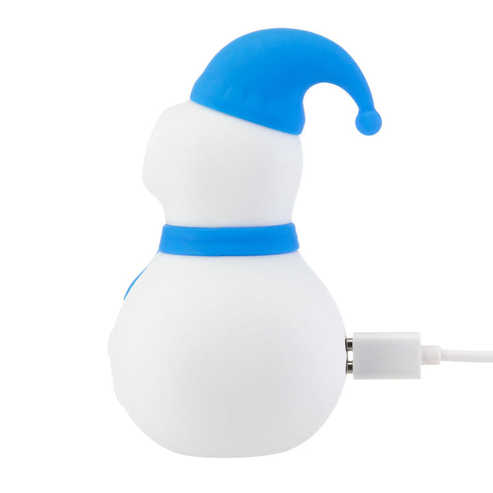 – Snowy Kiss – Clitoral Stimulator – Snowman (Blue & White)