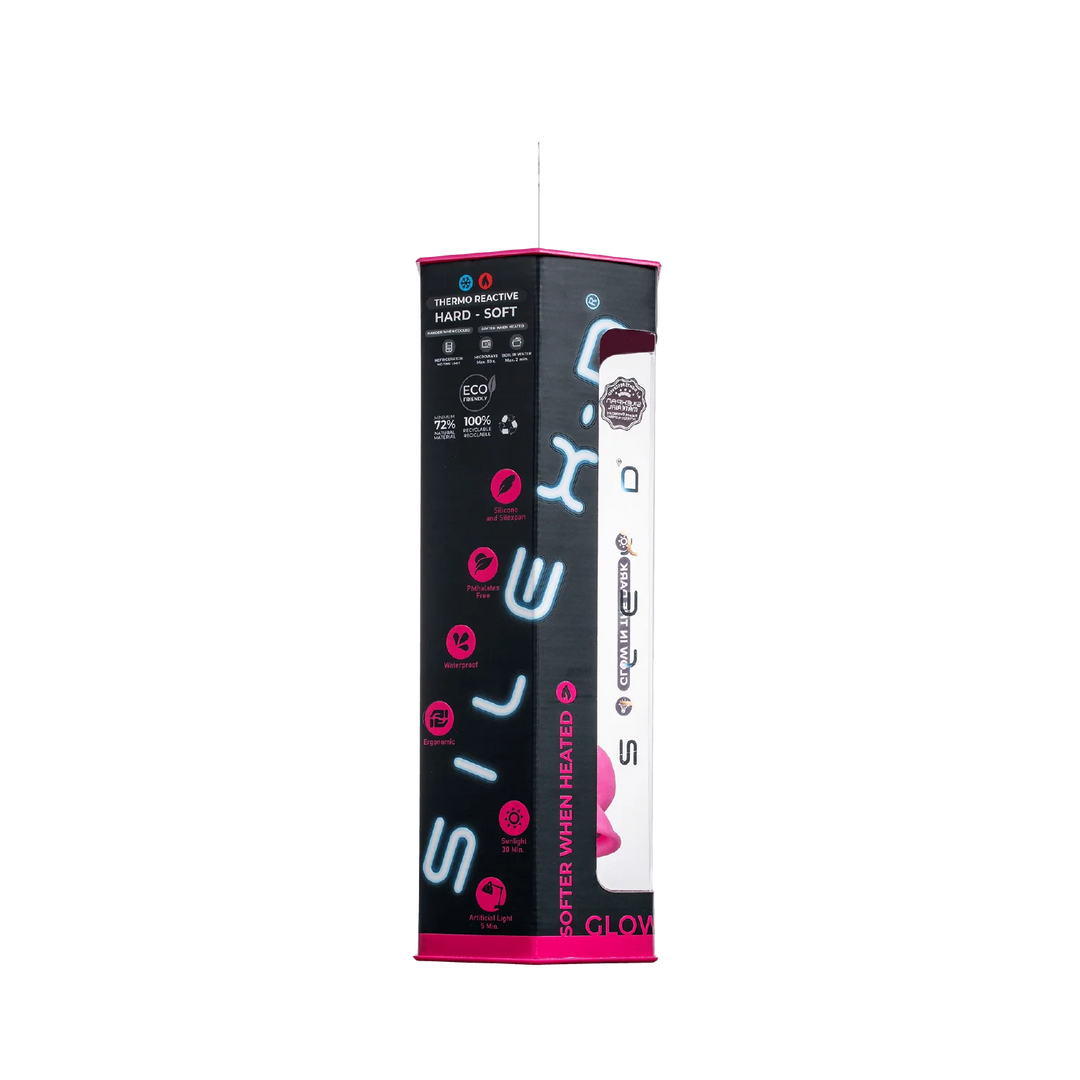 Silexd – Model 1- 7 ″ Realistic Dildo- Glow In The Dark