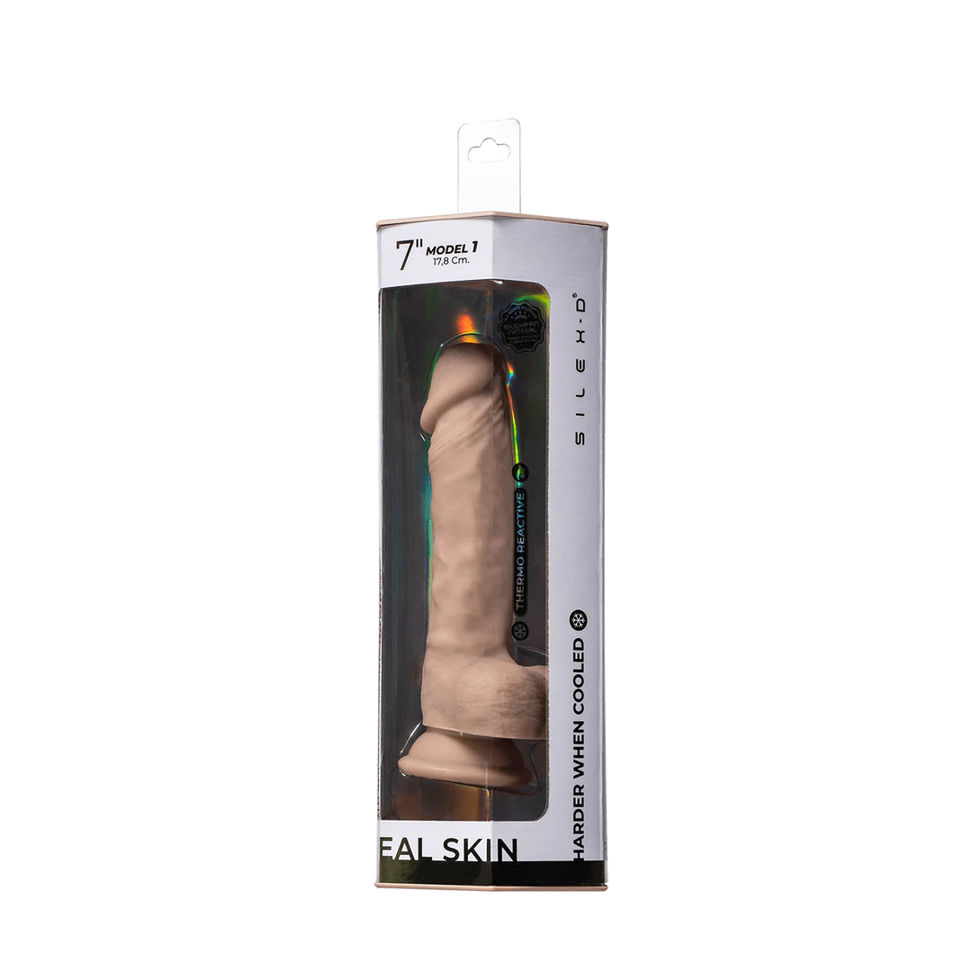 Silexd – Model 1- Real Skin - Liquid Silicone -(7") Flesh