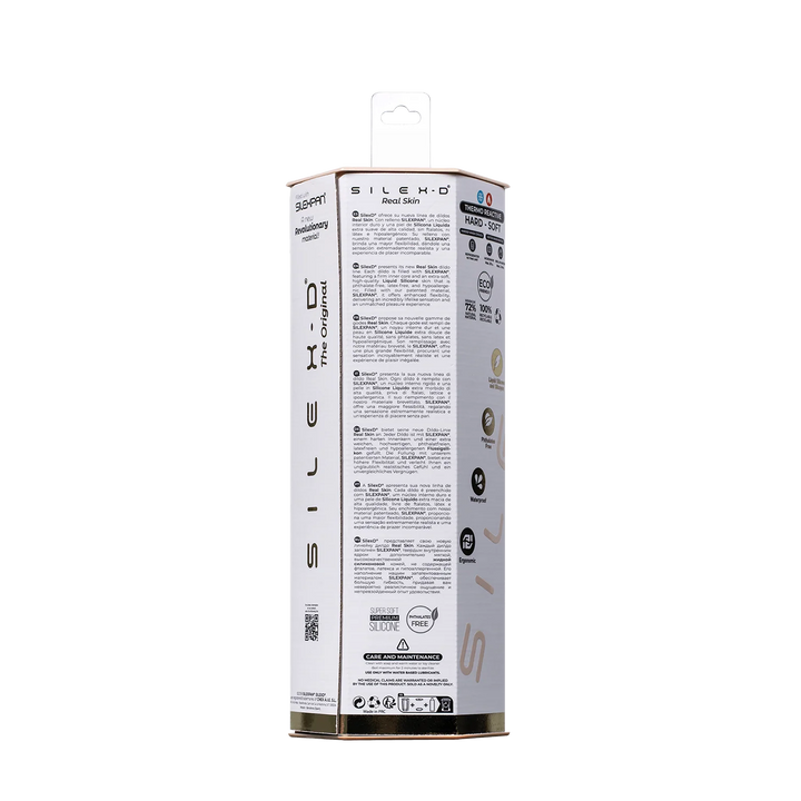 Silexd – Model 1- Real Skin - Liquid Silicone -(7") Flesh