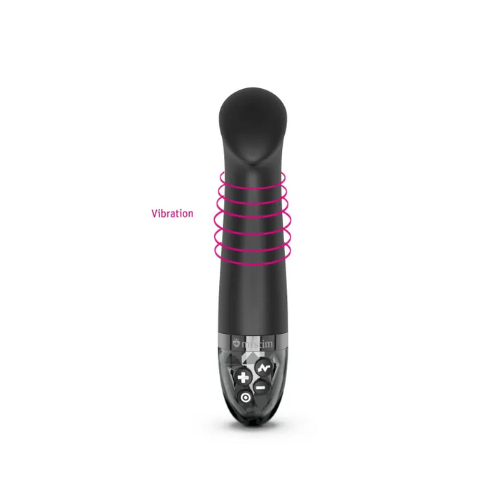 Mystim Right on Ron eStimVibrator, Black