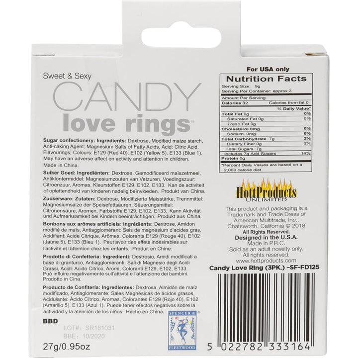 HottProducts Edible Candy Cock Ring