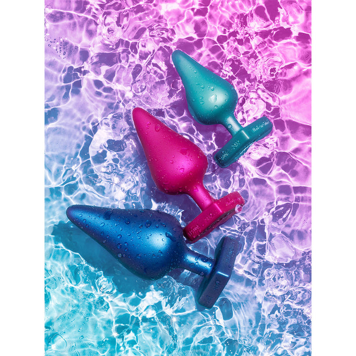 ROMP Luster 3PC Butt Plug Set