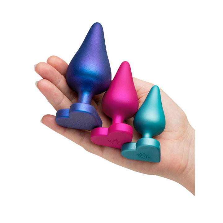 ROMP Luster 3PC Butt Plug Set