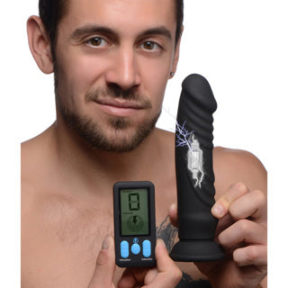 Zeus - E-Stim + Vibrating Dildo