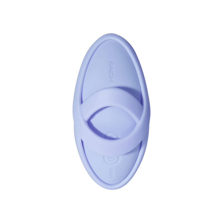 ECHO 2 App control Flexible vibrating Finger with Heating function - Sky Blue - Svakom