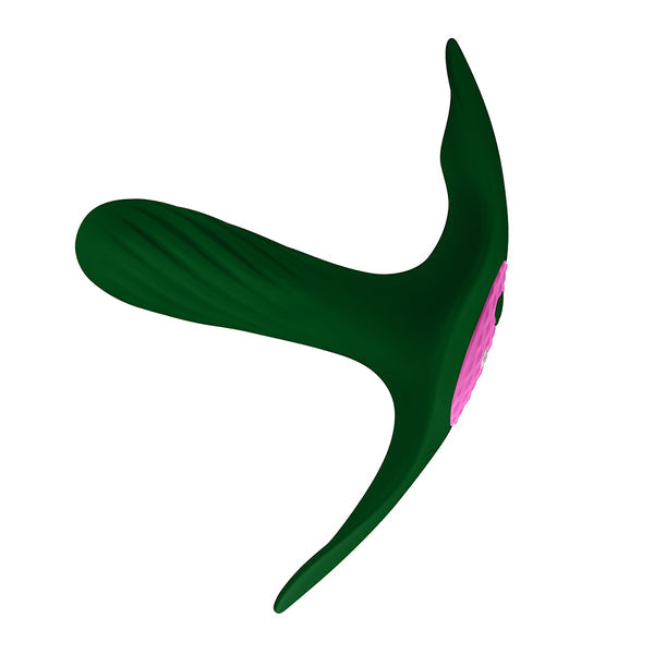 OSSIA - REMOTE CONTROLLED WEARABLE BULLET VIBRATOR - GREEN - FEMME FUNN