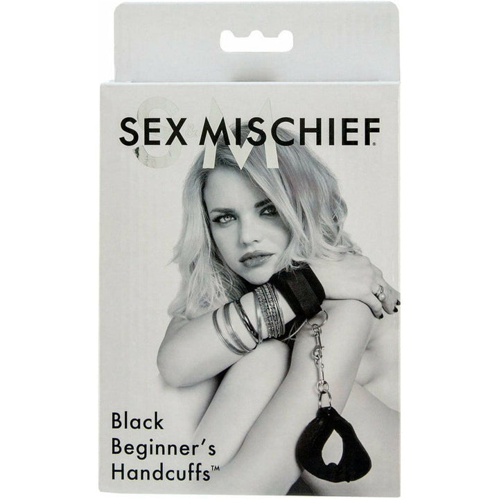 Sportsheets Sex & Mischief - Beginner Handcuffs - Black