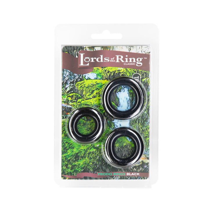 Doc Johnson

Lords of the Ring Collection - Frodo Rings Black - 3 Pack