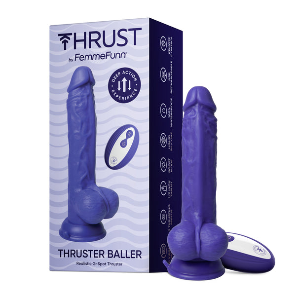 THRUSTER BALLER- Dark Purple - FemmeFunn