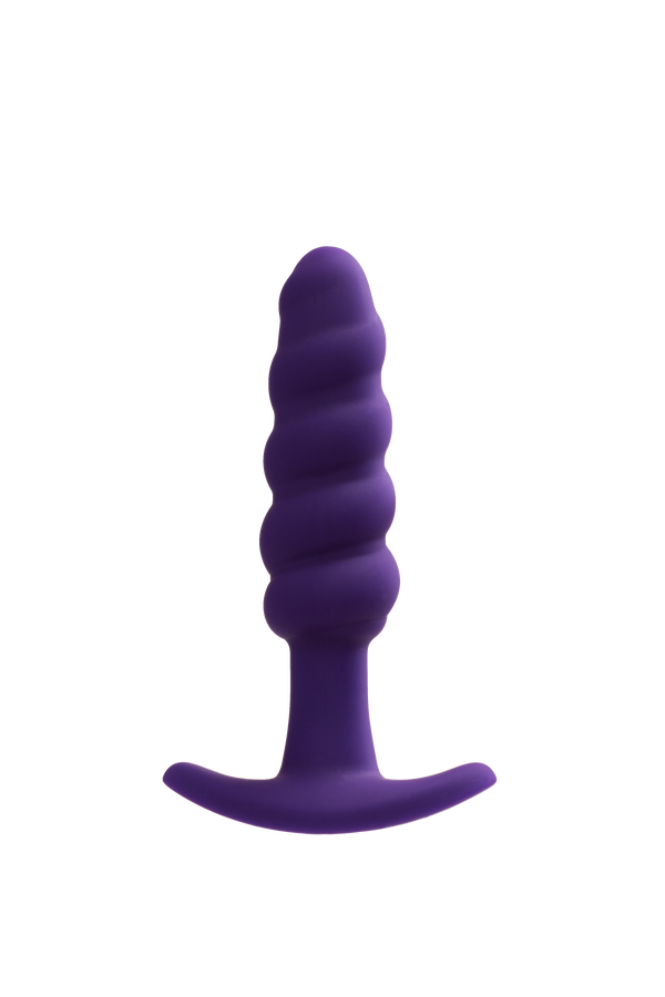 TWIST - Rechargeable Anal Plug- Purple- Vedo